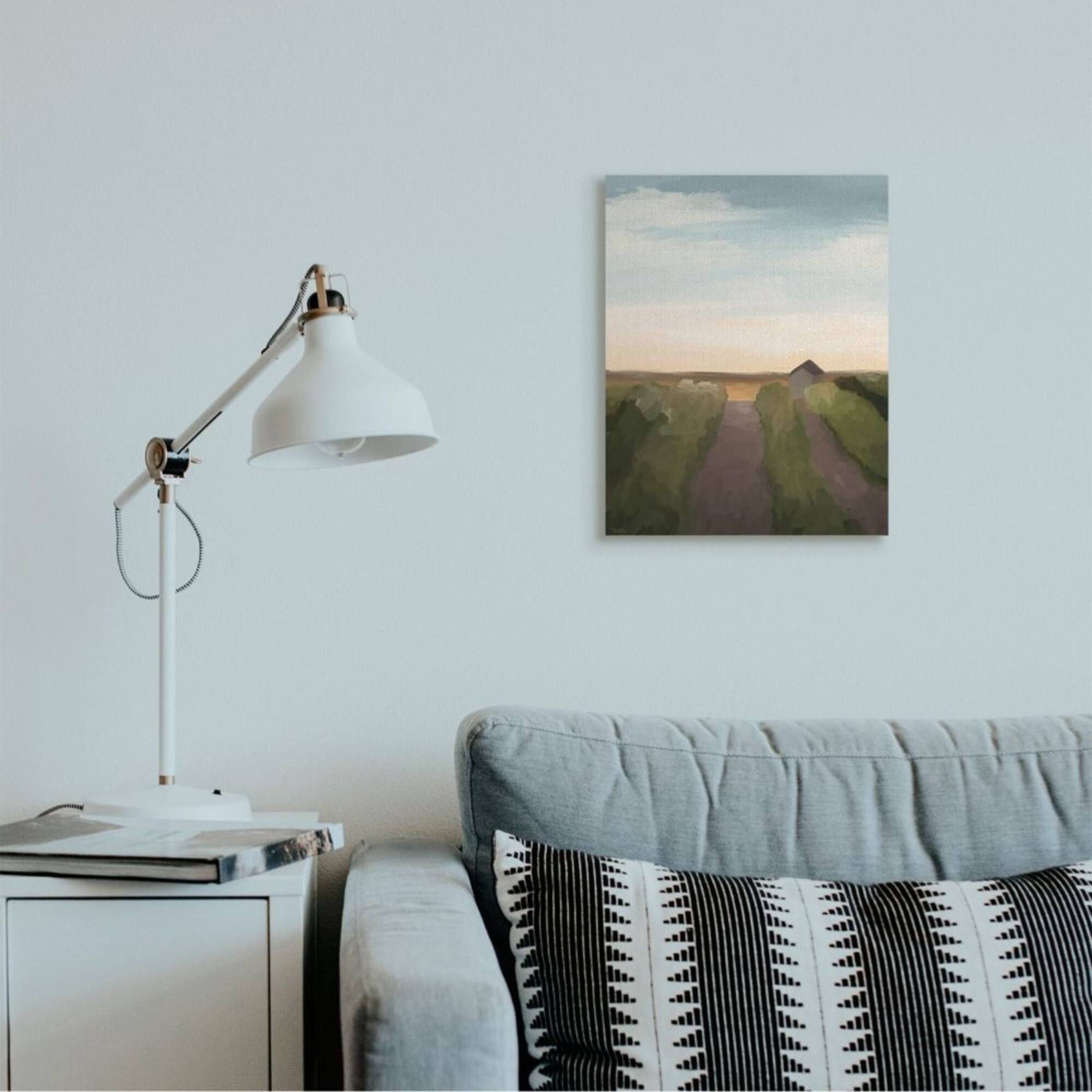 Stupell Industries Vineyard Landscape Wall Art